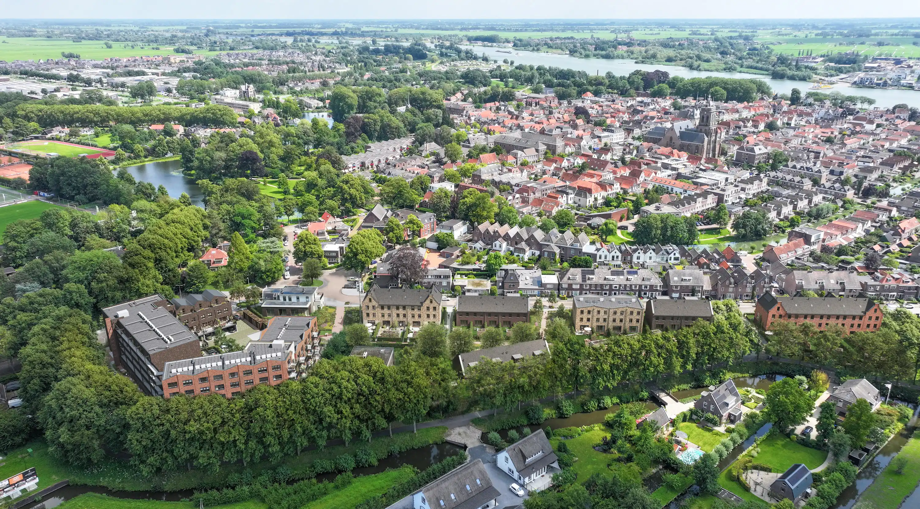 202407 Wonen aan de Spoorsingel Fase 2 Vogelvlucht 03 LR